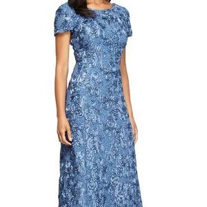 Alex Evenings | Dresses | Alex Evenings Brushed Periwinkle Blue Sequin Rosette Evening Gown | Poshmark Alex Evenings | Dresses | Alex Evenings Brushed Periwinkle Blue Sequin Rosette Evening Gown | Poshmark